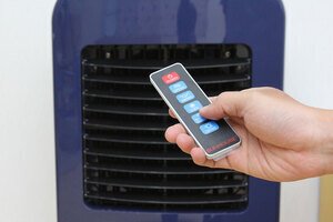 Quạt điều hòa Sunhouse SHD7725 Xanh