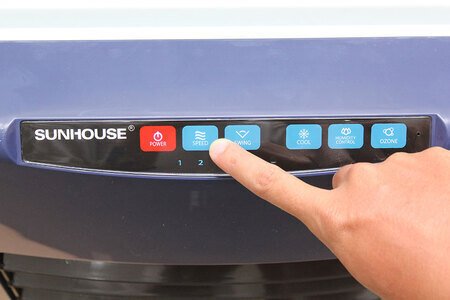 Quạt điều hòa Sunhouse SHD7725 Xanh