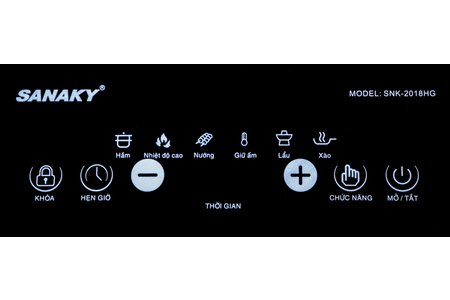 Bếp hồng ngoại Sanaky SNK-2018HG
