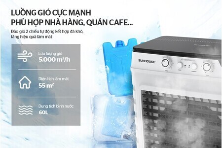 Máy làm mát không khí Sunhouse SHD7758