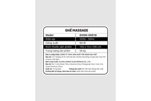 Ghế Massage Daikiosan DKGM-00001D