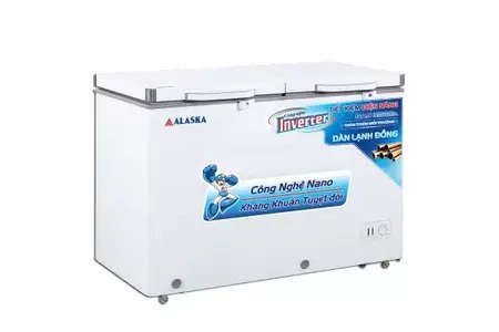 Tủ đông Alaska Inverter 2 ngăn 350 lít BCD-3568CI