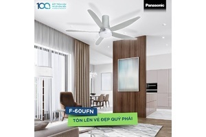 Quạt trần Panasonic F-60UFN có đèn LED