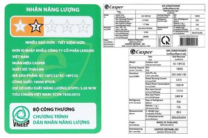 Máy lạnh Casper 2 HP KC-18FC32