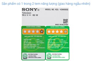 Smart Tivi Sony 43 inch 43W660G