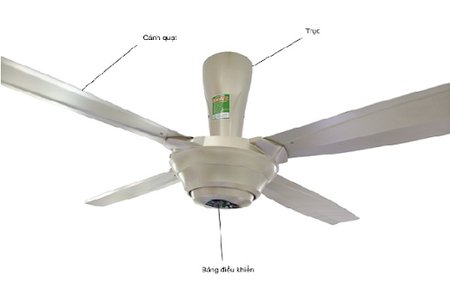 Quạt Trần Panasonic F-56MPG-S ( Màu bạc )