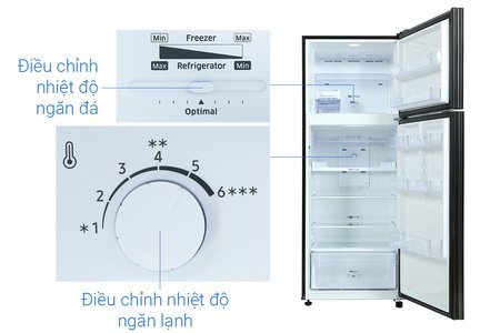 Tủ lạnh Samsung Inverter 460 lít RT46K603JB1/SV