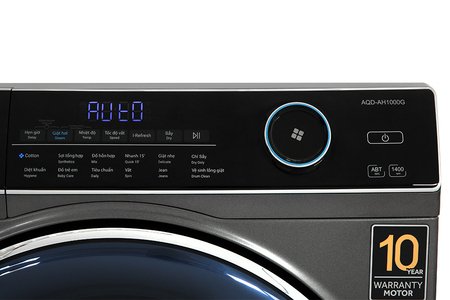 Máy giặt sấy Aqua Inverter 10 kg AQD-AH1000G.PS