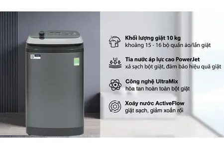 Máy giặt Electrolux Inverter 10 kg EWT1074M5SA