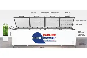 Tủ đông Darling Smart Inverter 2500 Lít DMF-1979ASI