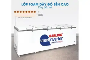 Tủ đông Darling Smart Inverter 2500 Lít DMF-1979ASI