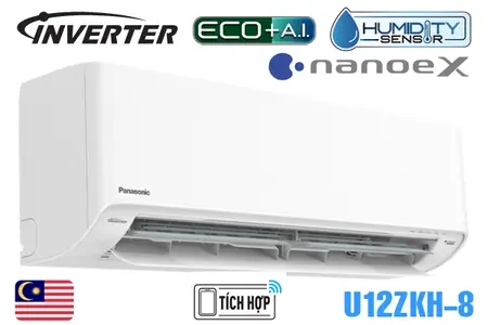 Máy lạnh Panasonic inverter cao cấp 1.5Hp CU/CS-U12ZKH-8