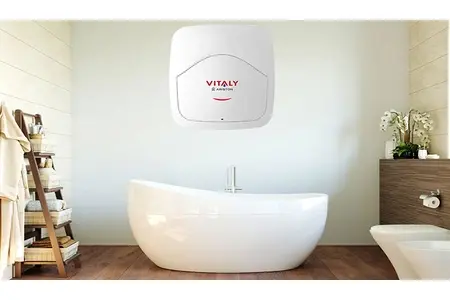 BÌNH NÓNG LẠNH ARISTON VITALY 15L LÍT VUÔNG GIÁN TIẾP 2.5FE 2500W