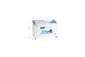 Tủ đông trưng bày Hòa Phát 1 ngăn 2 cánh 357 lít HSF AD6357.C1