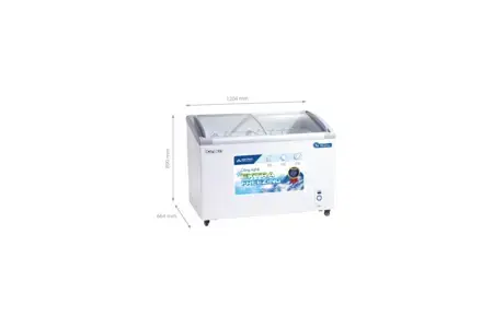 Tủ đông trưng bày Hòa Phát Inverter 357 lít 1 ngăn 2 cánh HSF AD8357.C1