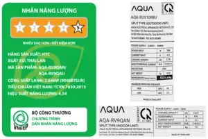 Máy lạnh Aqua Inverter 1 HP AQA-RV9QA