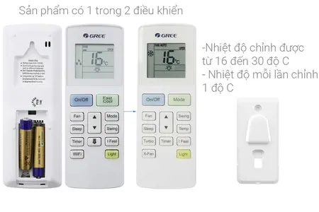 Máy lạnh Gree Inverter 1.5 HP GWC12FB-K6D9A1W