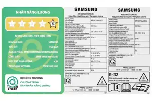 Máy lạnh inverter Samsung 1.0hp AR10CYHAAWKN có wifi