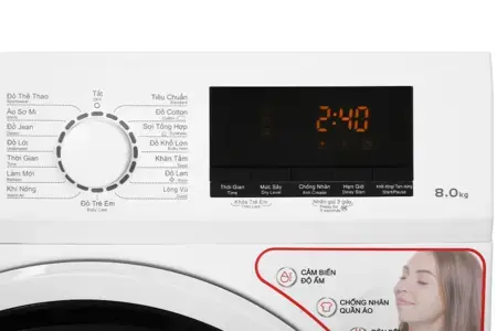 Máy sấy ngưng tụ Galanz 8 Kg DC-80S5C - màu trắng