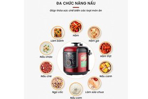 Nồi áp suất điện Nagakawa NAG0205 (6.0 Lít)