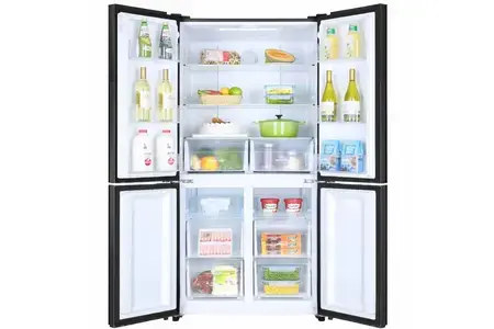 Tủ Lạnh Aqua Inverter 456 Lít AQR-M530EM (SLB)