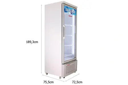 Tủ mát 1 cánh Darling 500 lít DL-5000A2L