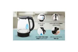 Bình đun siêu tốc Midea 1.8 lít MK-18GC