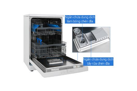 Máy rửa chén độc lập Candy CDPN 4D620PW/E