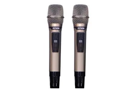 Loa xách tay Acnos CS451 (2 Bass 20cm, 250W/1000W, Kèm 2 micro)