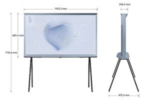 Smart Tivi The Serif Samsung LTV 4K 50 inch 50LS01BB