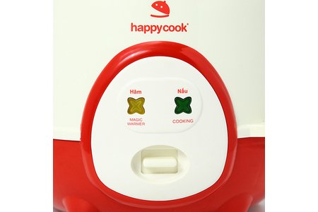 Nồi cơm điện Happy Cook 0.6 lít HC-060R Đỏ