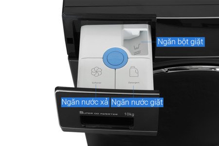 Máy giặt Aqua Inverter 10 kg AQD-DDW1000J BK