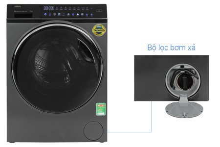 Máy giặt Aqua Inverter 10 kg AQD-DDW1000J BK