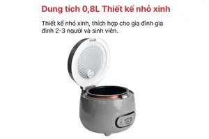 Nồi Cơm Nắp Gài Happy Cook HCJ-080G