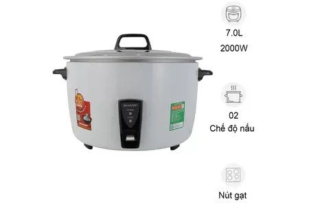 Nồi Cơm Điện Sharp KSH-D77V 7.0 lít