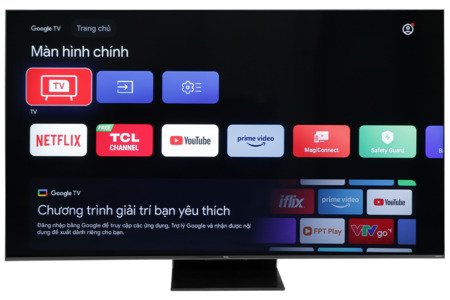 Google TV QD-Mini LED TCL 4K 55 inch 55C755