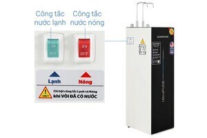 Máy lọc nước RO nóng nguội lạnh Sunhouse UltraPURE SHA76210KL 10 lõi