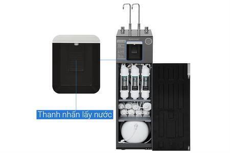 Máy lọc nước RO nóng nguội lạnh Hydrogen Sunhouse UltraX SHA76658SH 11 lõi