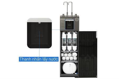 Máy lọc nước RO nóng nguội lạnh Hydrogen Sunhouse UltraX SHA76668SH 11 lõi