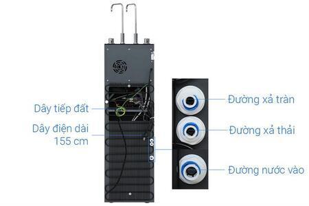 Máy lọc nước RO nóng nguội lạnh Sunhouse UltraX SHA76601S 11 lõi