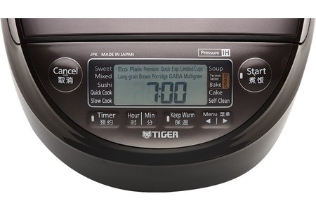 Nồi cơm điện tử cao tần áp suất Tiger 1.8 lít JPK-W18W