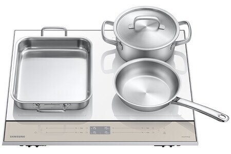 Bếp từ 4 vùng nấu Samsung Bespoke NZ64B5067YY/SV