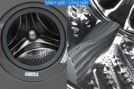 Máy giặt sấy Hisense Inverter giặt 10.5 kg - sấy 7 kg WDQA1043BT