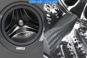 Máy giặt sấy Hisense Inverter giặt 10.5 kg - sấy 7 kg WDQA1043BT