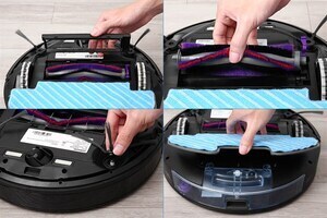 Robot hút bụi lau nhà Samsung VR05R5050WK/SV