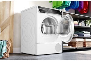 Máy sấy bơm nhiệt Bosch WQB245B40 series 9 kg