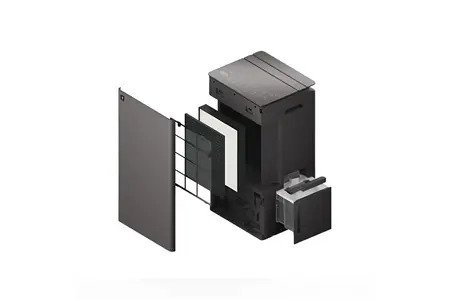 Máy hút ẩm kết hợp lọc khí 30L Sharp DW-T30FV-H