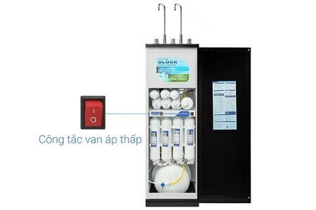 Máy lọc nước RO nóng nguội lạnh Hòa Phát HPN666 11 lõi