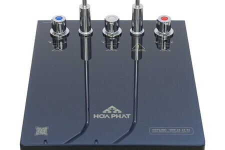 Máy lọc nước RO nóng nguội lạnh Hòa Phát HPN666 11 lõi