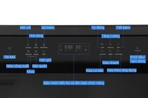 Máy rửa chén độc lập Comfee CDWEF1401HB